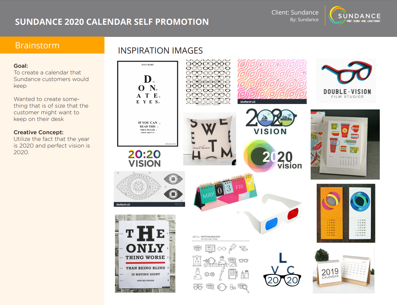 Promotional Calendar: The Production Process