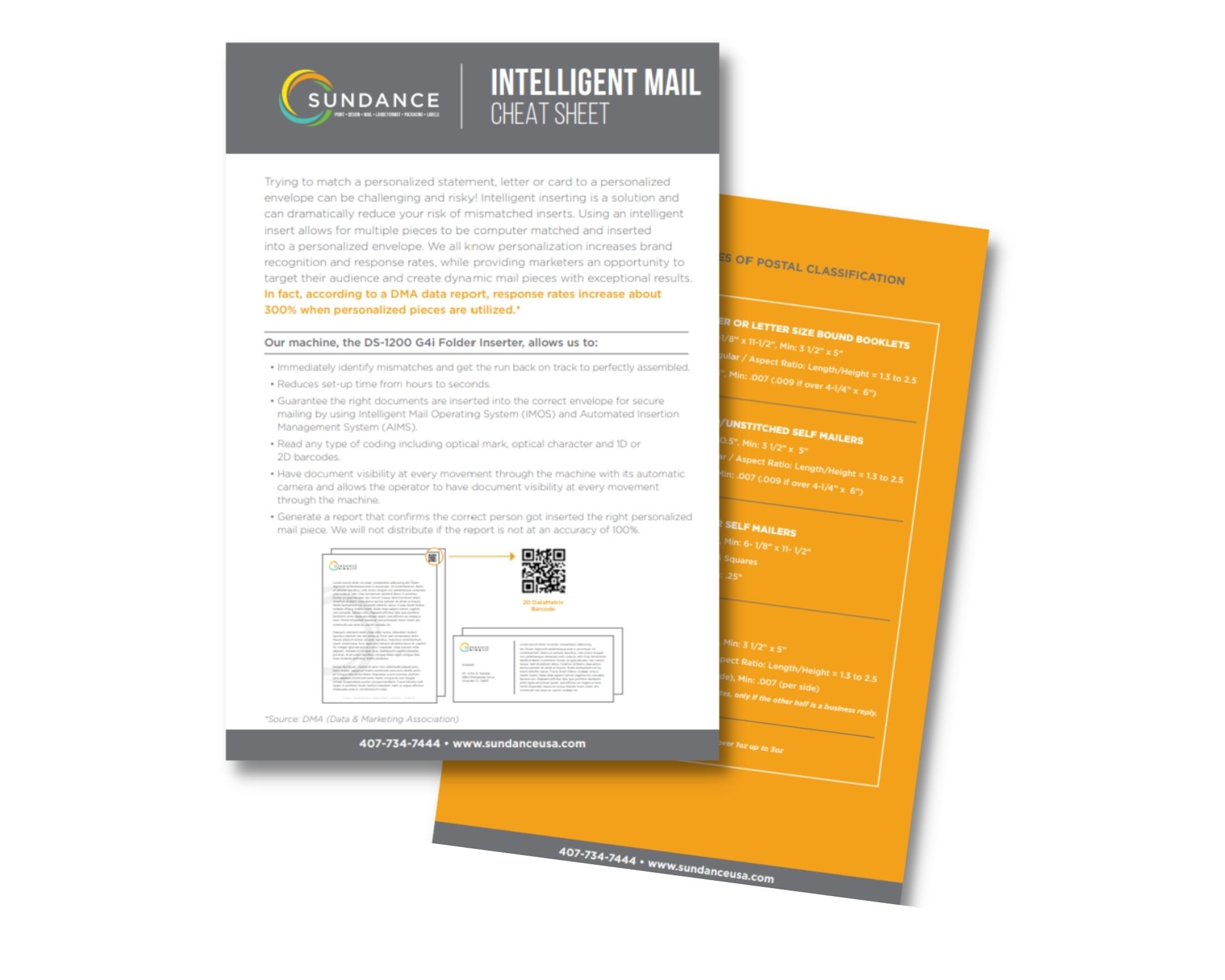 Intelligent Mail Cheat Sheet